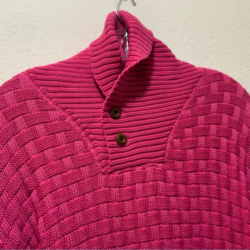 New Manfinity Solid Cable Knit Sweater Size Xl View 4